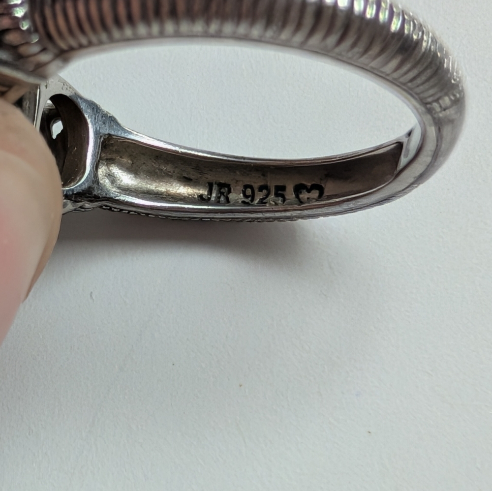 Judith Ripka 925 ring - Picture 4 of 6